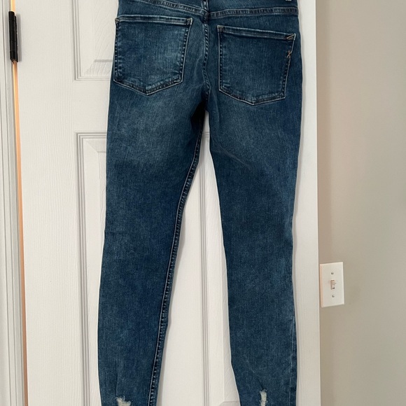 Express ankle liking high-rise stretch jean size 4 regular - Picture 4 of 5